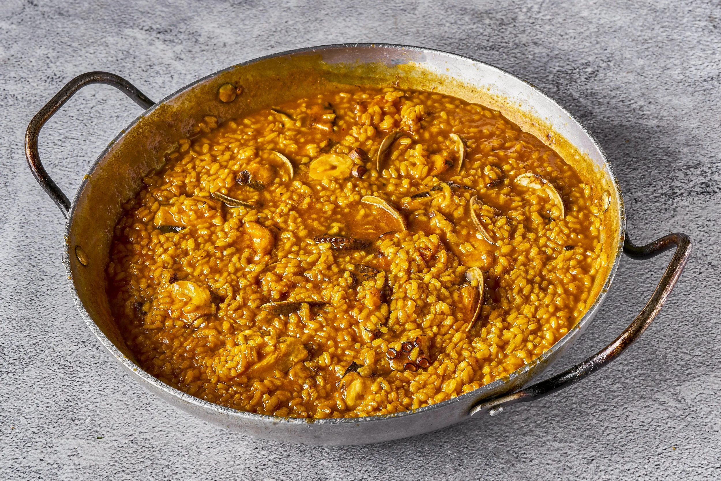 Rice with Octopus and Clams at Ogrelo