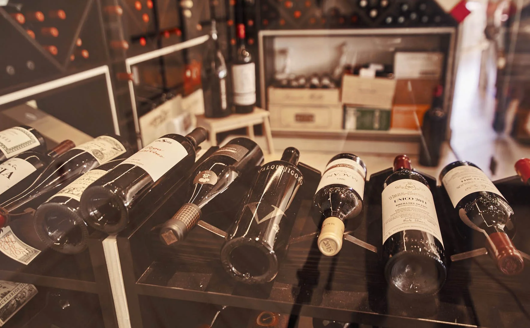 Interior of the Ogrelo wine cellar