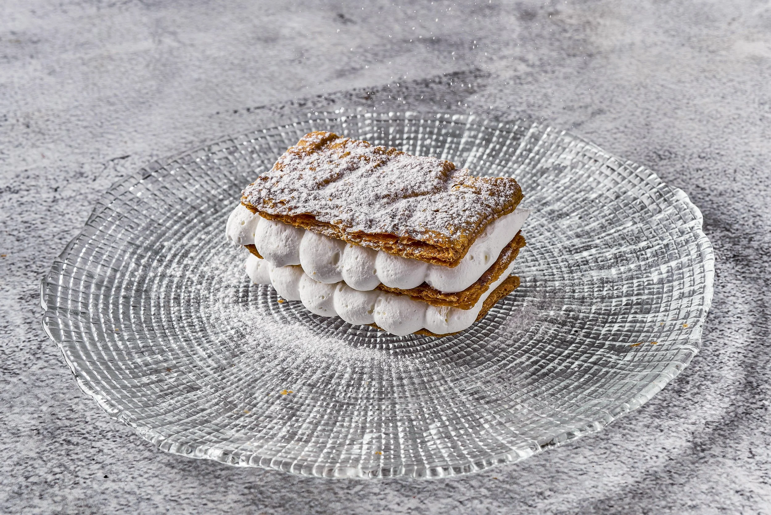 Puff Pastry with Whipped Cream at Ogrelo