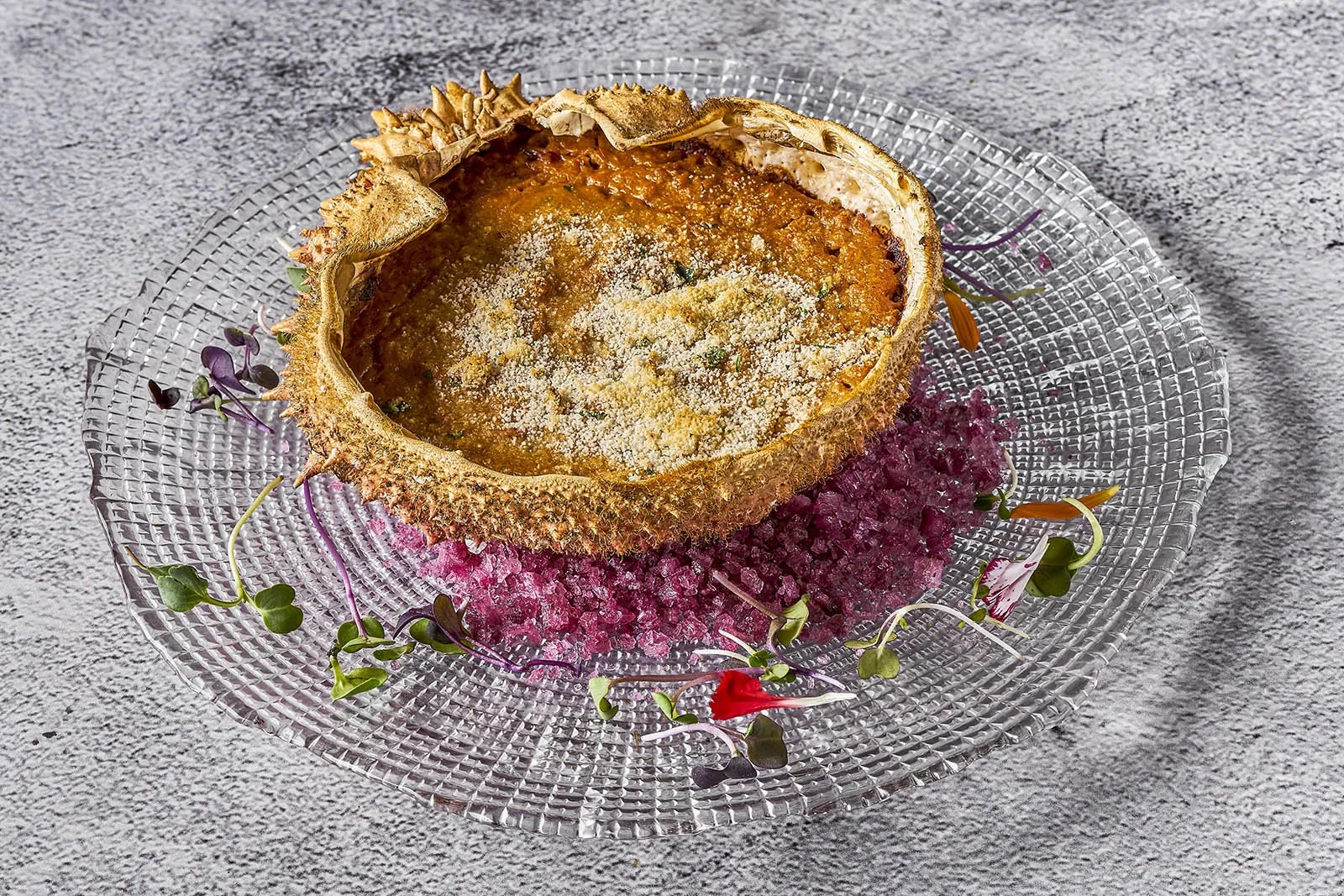 Gratinated Spider Crab at Ogrelo