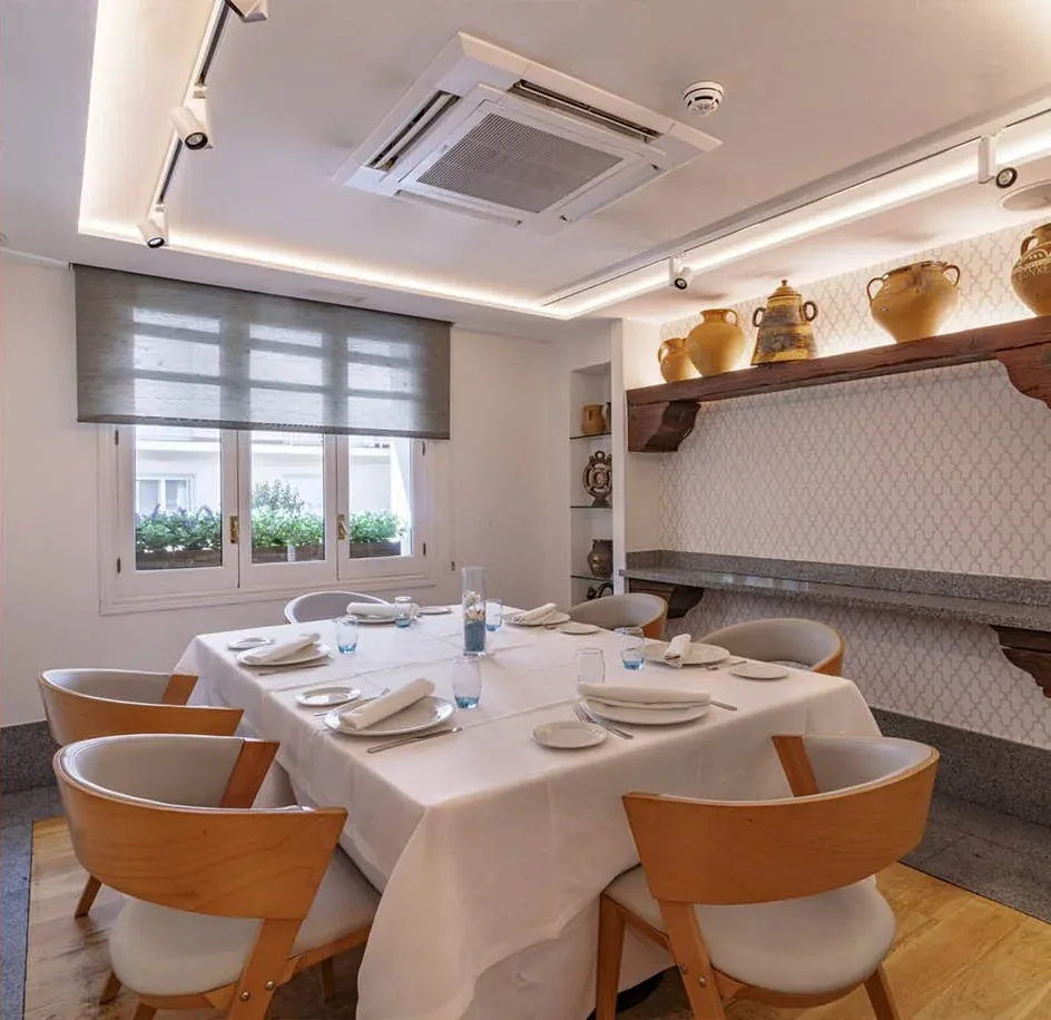 Private dining room at the restaurant
