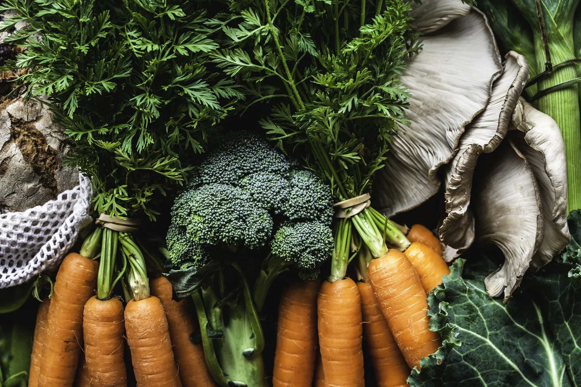 Verduras de temporada de enero